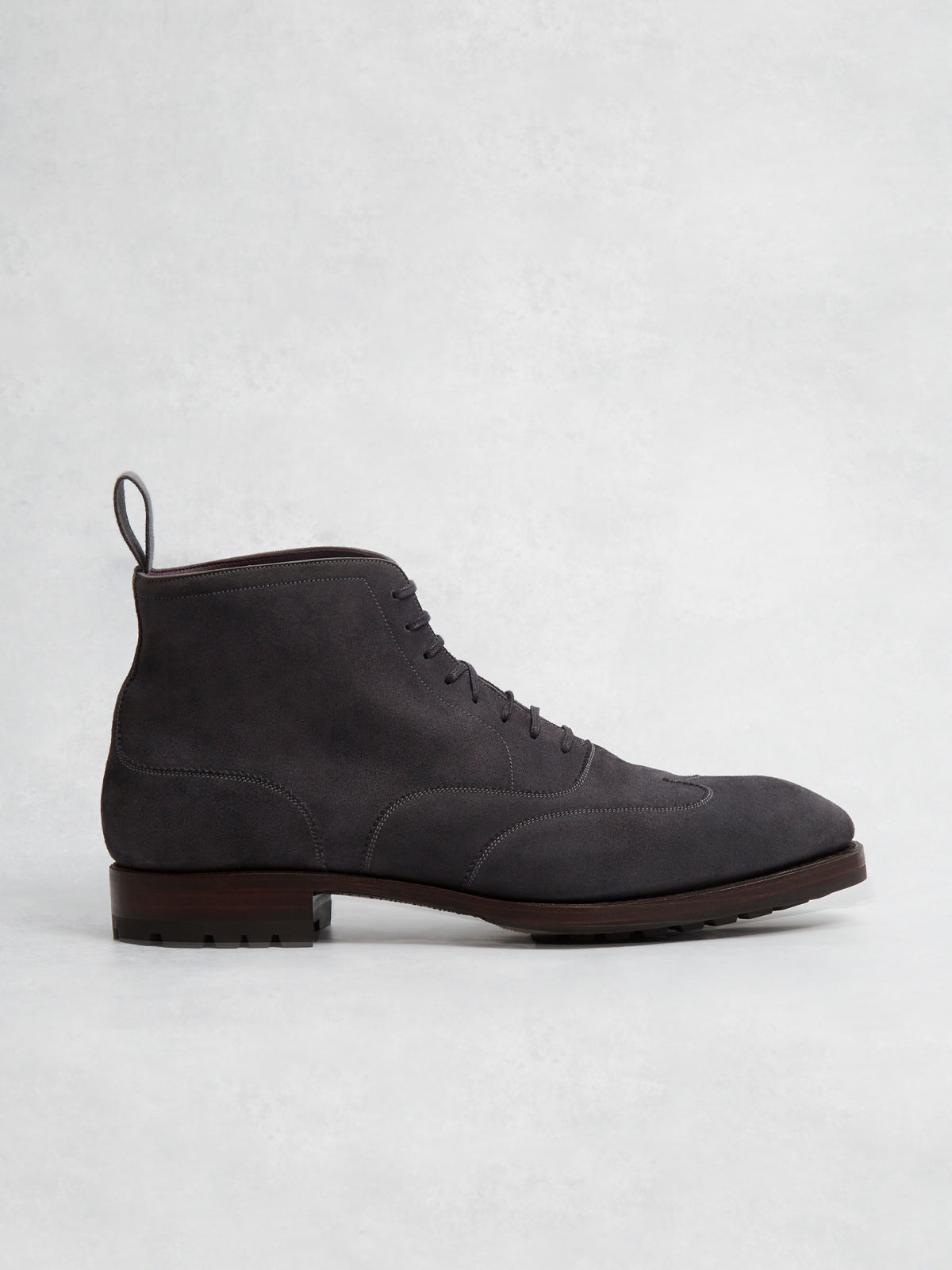 OXFORD SUEDE BOOTS GREY