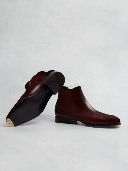 CHELSEA BOOTS BURGUNDY