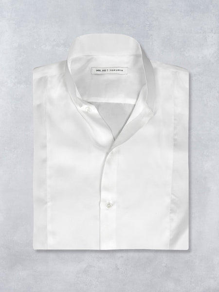 MAO SILK SHIRT WHITE LIMITED EDITION TOPURIA