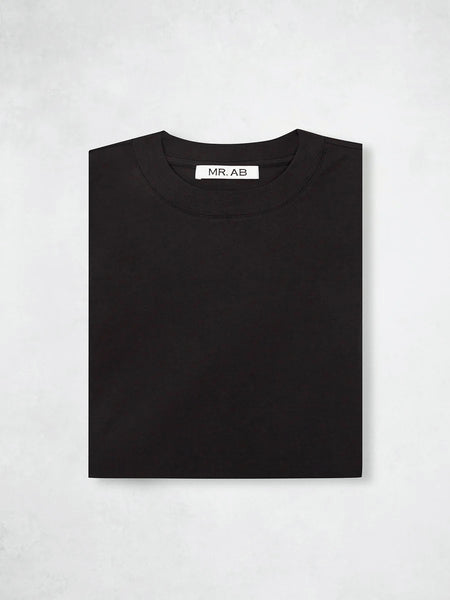 HIGH NECK TEE BLACK