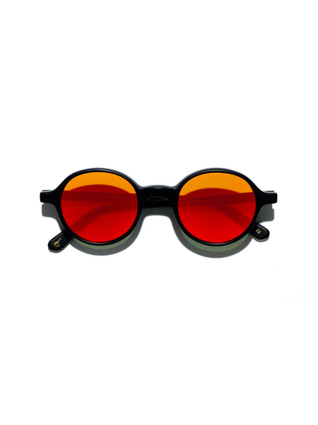 REUNION BLACK MATT 22 FLAT RED MIRROR
