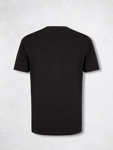 HIGH NECK TEE BLACK