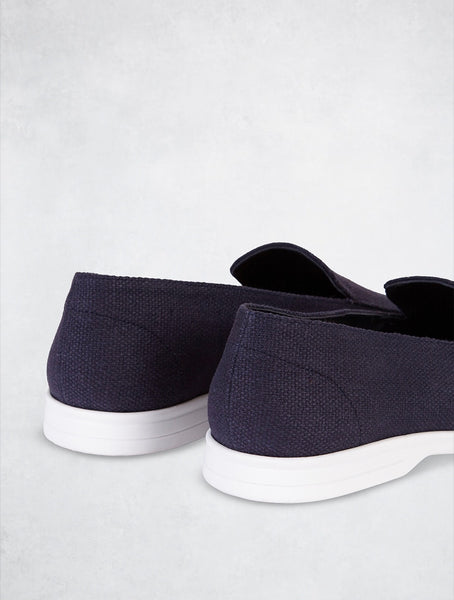 LINEN NO SHOES NAVY