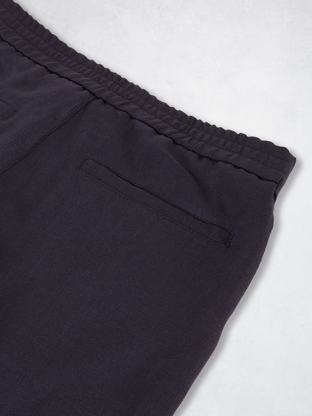 LINEN BERMUDA NAVY