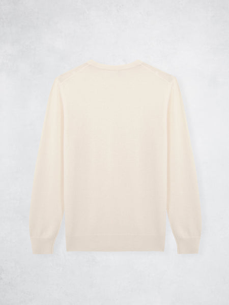 CASHMERE SWEATER WHITE