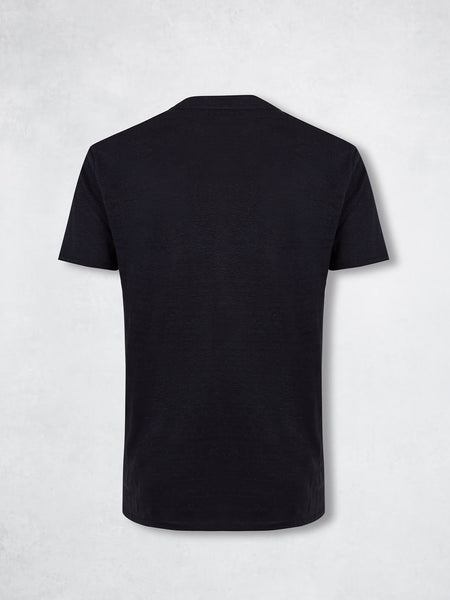 LINEN HENLEY TEE