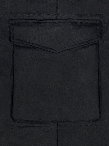 FLANNEL CARGO ELASTIC NAVY