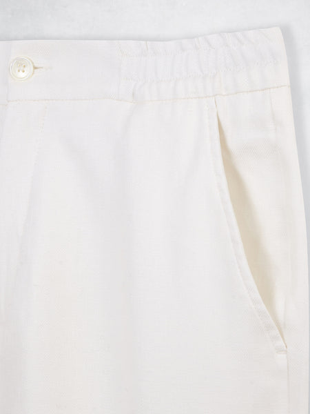 FORMAL LINEN JOGGER CRU