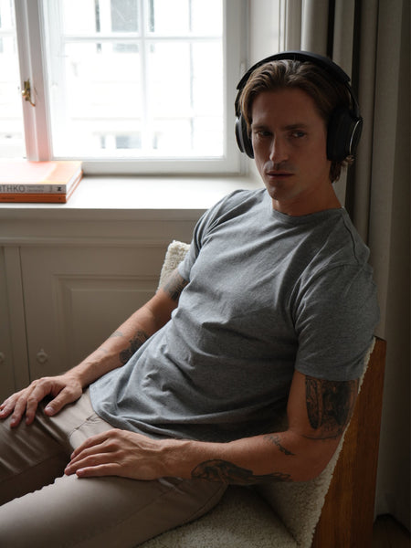 FORMAL TEE GREY MELANGE