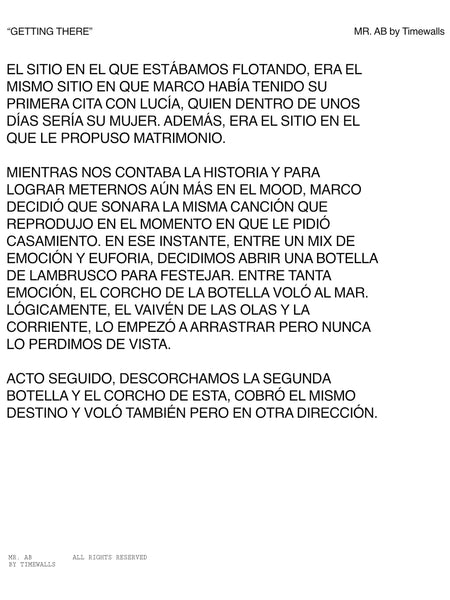 GETTING THERE - TIMEWALLS