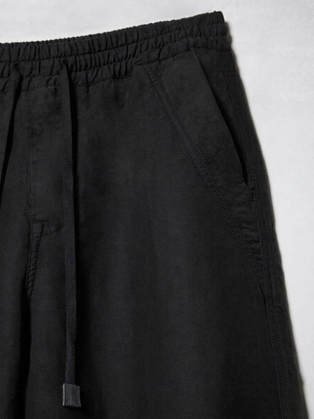 JOGGER LINEN BLACK