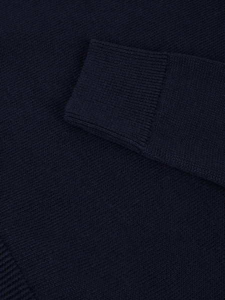 POLO V NECK NAVY