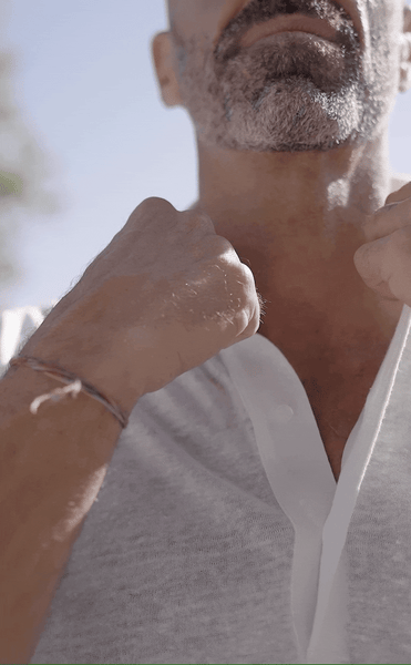 LINEN POLO WHITE
