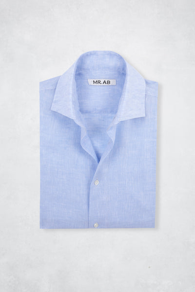 LINEN SHIRT BLUE