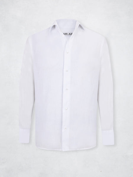 LINEN SHIRT WHITE