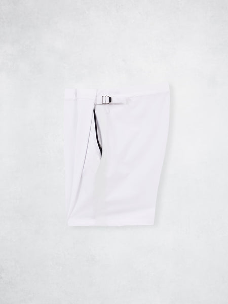 PIPING SWIMSUIT WHITE