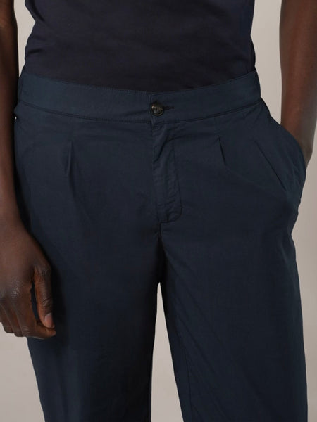 POPLIN PANT NAVY