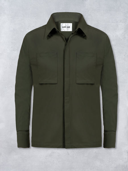TRAVEL OVERSHIRT KHAKI