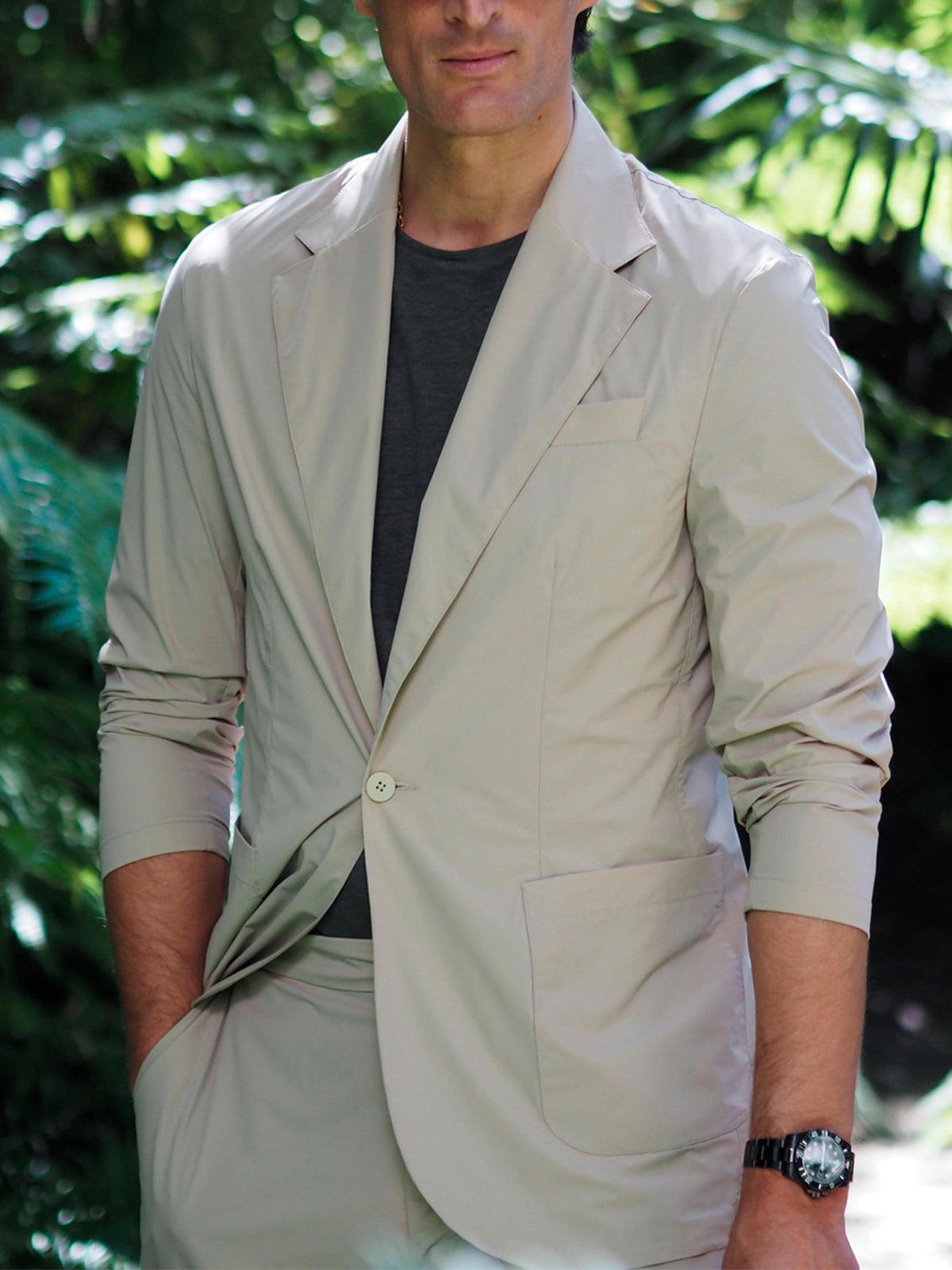 TRAVEL SUIT BEIGE