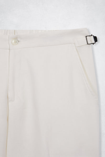 TRAVEL LINEN PANT CRUDO