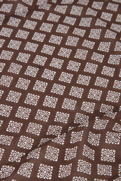 ULTRALIGHT MAO SHIRT BROWN
