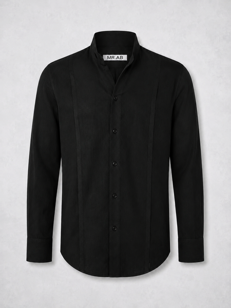 ULTRALIGHT MAO SHIRT BLACK