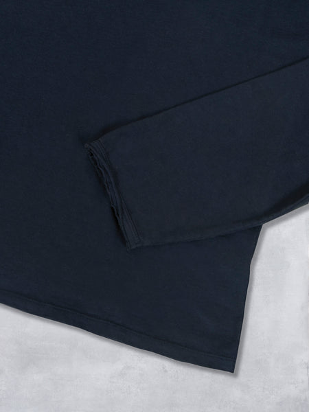 VINTAGE TEE LS NAVY