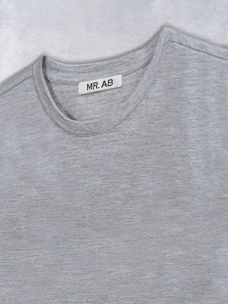 WOOL TEE GREY