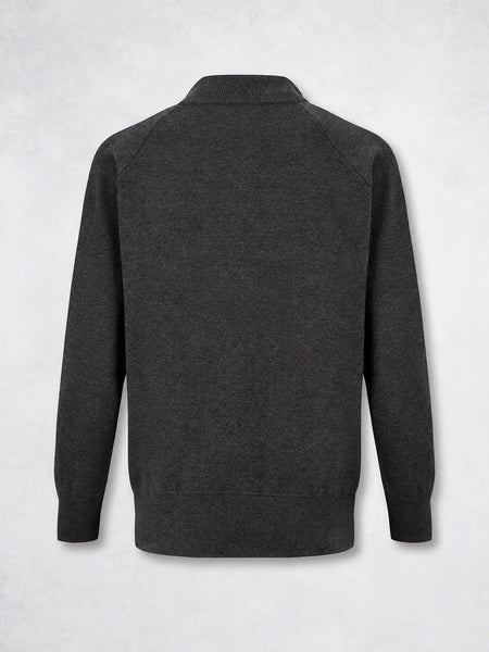 ZIPPER POCKET JACKET GREY