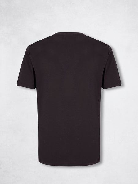 HIGH NECK TEE NAVY