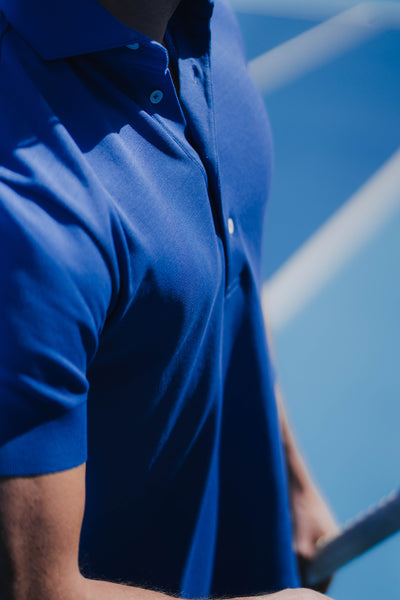 TECH POLO BLUE