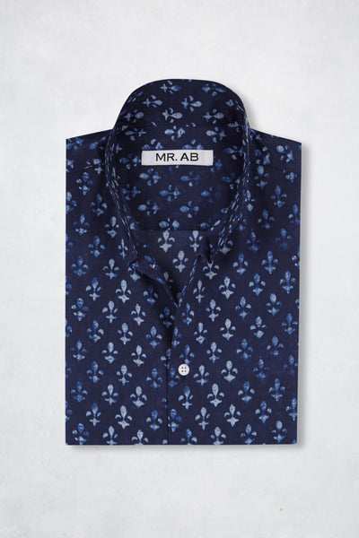 ULTRALIGHT MAO SHIRT NAVY