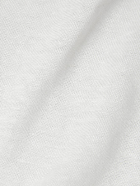 LINEN POLO WHITE