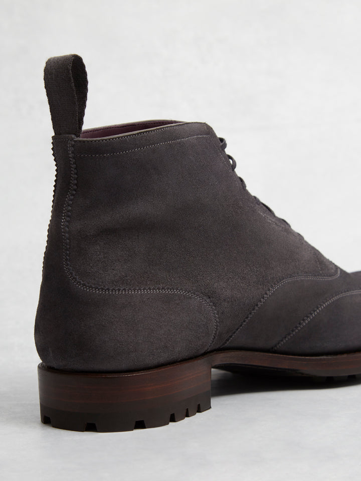 OXFORD SUEDE BOOTS GREY