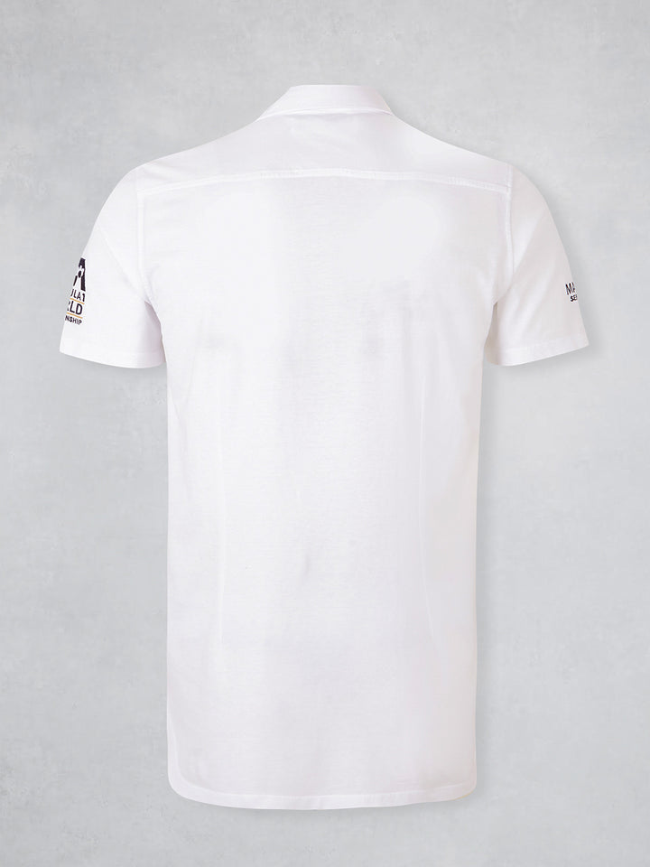 F1 ICE POLO SS WHITE