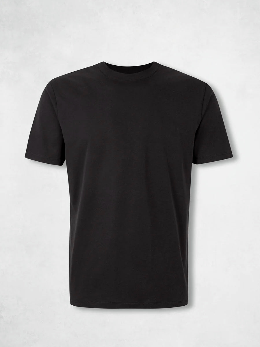 HIGH NECK TEE BLACK