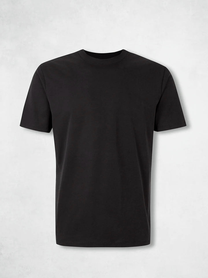 HIGH NECK TEE BLACK