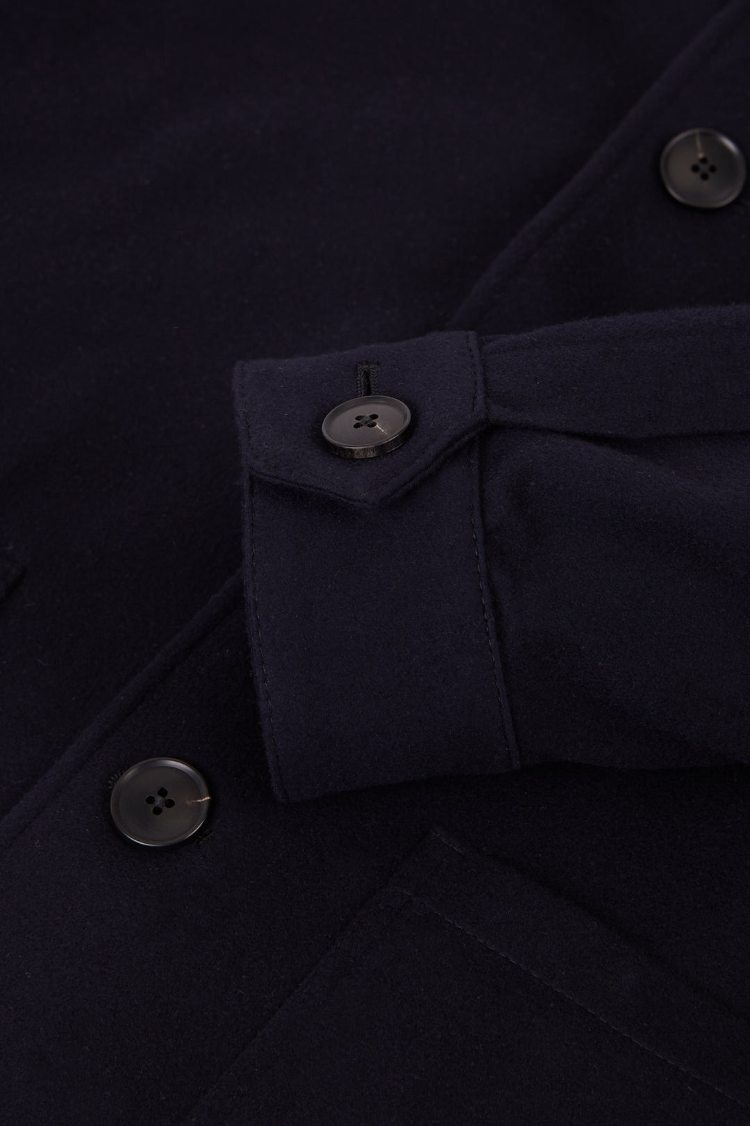 CASHMERE POCKET JACKET NAVY