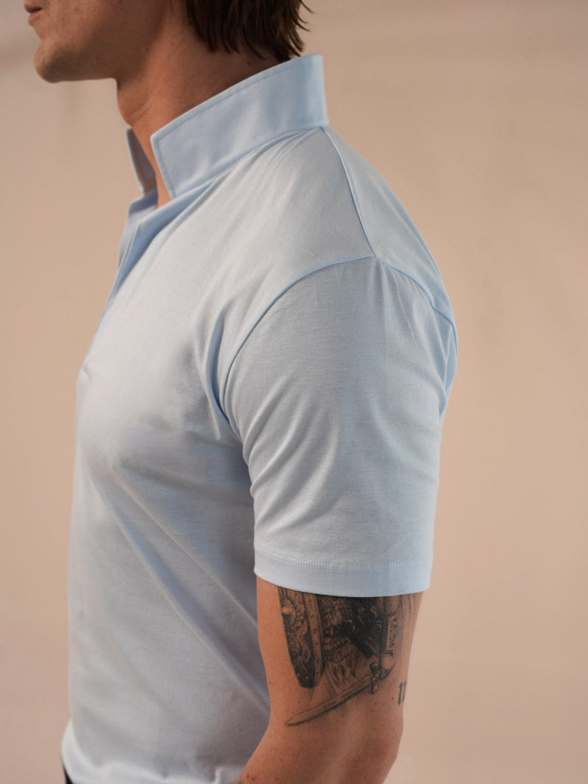 POLO MAO SILK BLUE