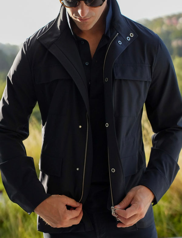 TRAVEL PARKA NAVY