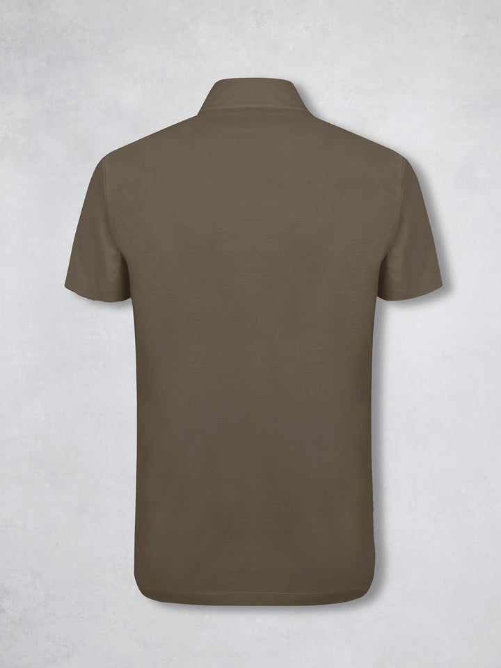 POLO MAO SILK KHAKI