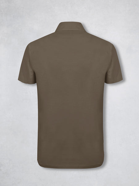 POLO MAO SILK KHAKI