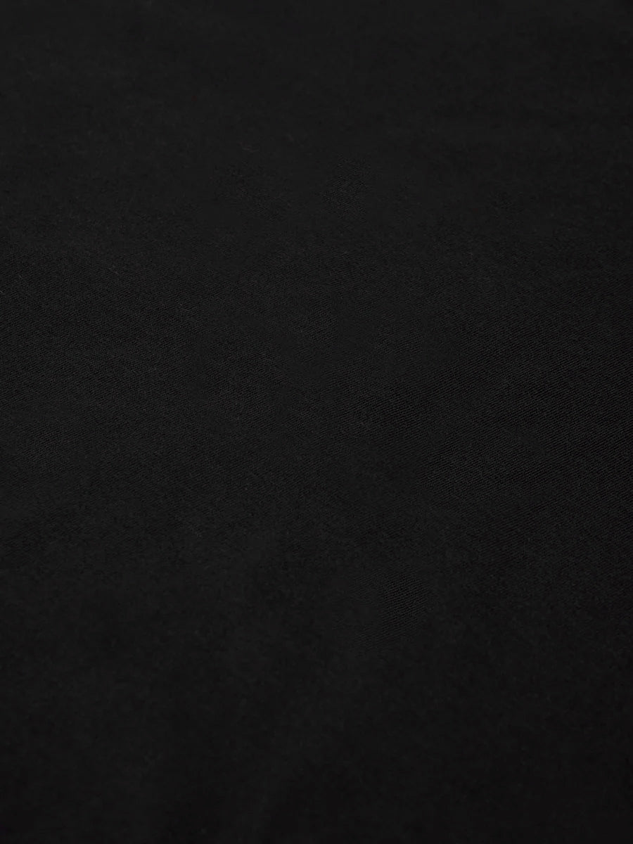HIGH NECK TEE BLACK