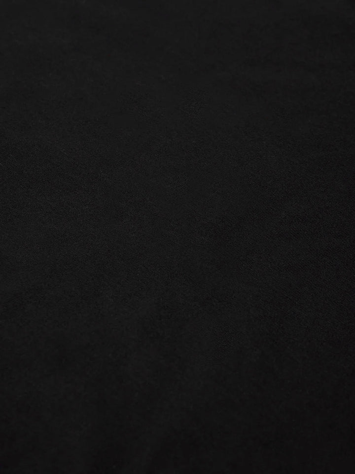 HIGH NECK TEE BLACK