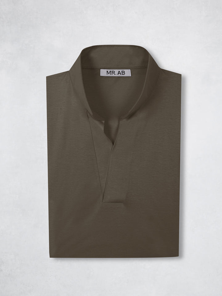 POLO MAO SILK KHAKI