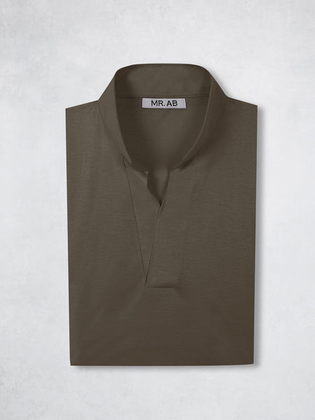 POLO MAO SILK KHAKI