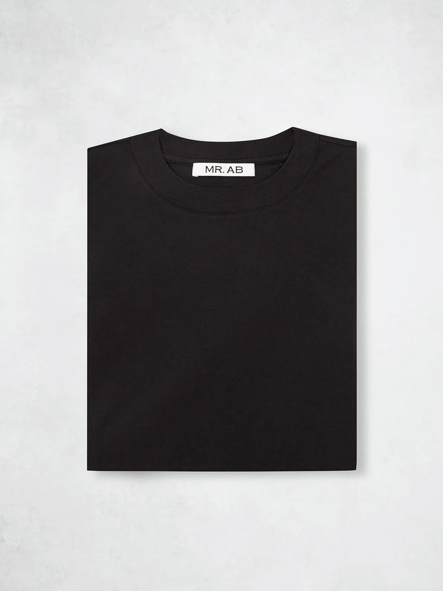 HIGH NECK TEE BLACK