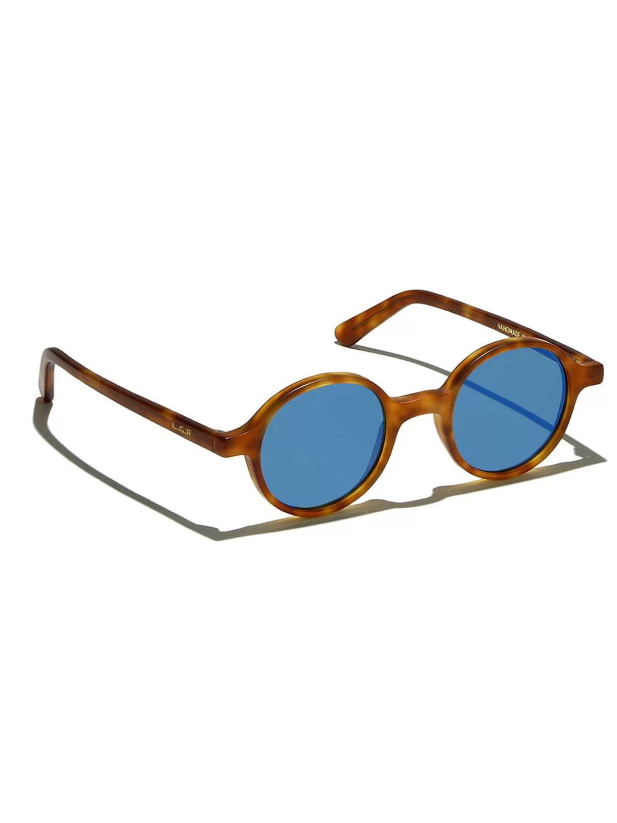 L.G.R REUNION HAVANA CHIARO MATT 02 FLAT BLUE MIRROR