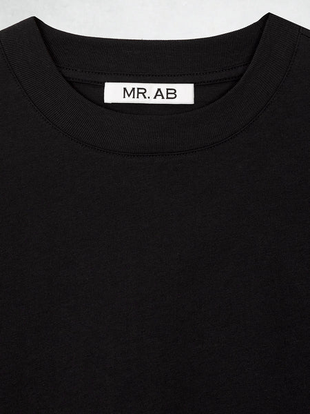 HIGH NECK TEE BLACK