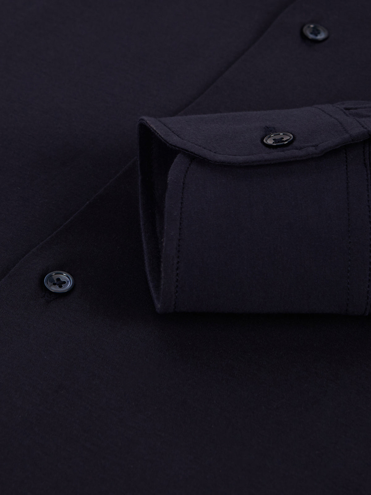 SILK POCKET SHIRT NAVY
